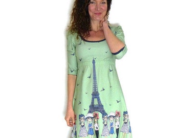 VENTE!! Robe femme manches 3/4, forme A, empire - Paris - uniquement en S