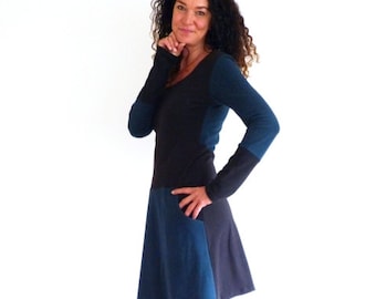 Hängerkleid mit Taschen