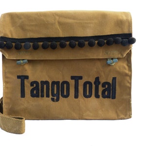 TangoTotal, oliv, recycelte Laptop, Schultasche, Umhängetasche Damen, Umhängetasche Herren Bild 1