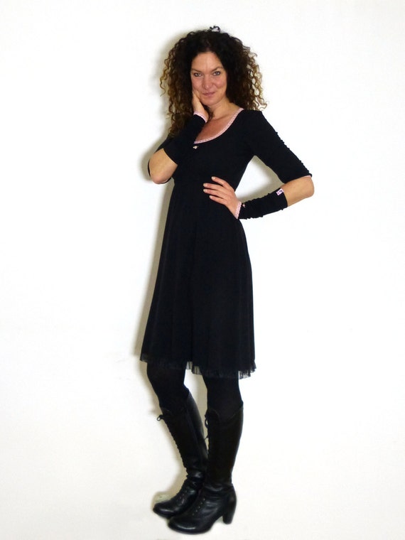 chinese dress ladies Tuscany A-Line Dress with 3/4 Sleeves