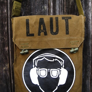 Laut, recycling Tasche, oliv, Umhängetasche Damen, Umhängetasche Herren Bild 4