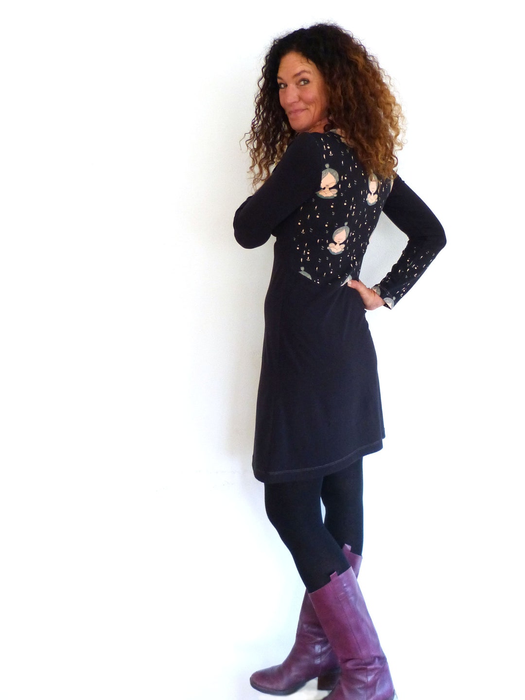 black dress sequin sleeves Long Sleeve Mini Target debuts a super-sized Lace-up Size:Small