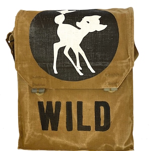 WILD, schwarz, recycling tasche, oliv, Umhängetasche Damen, Umhängetasche Herren Bild 3