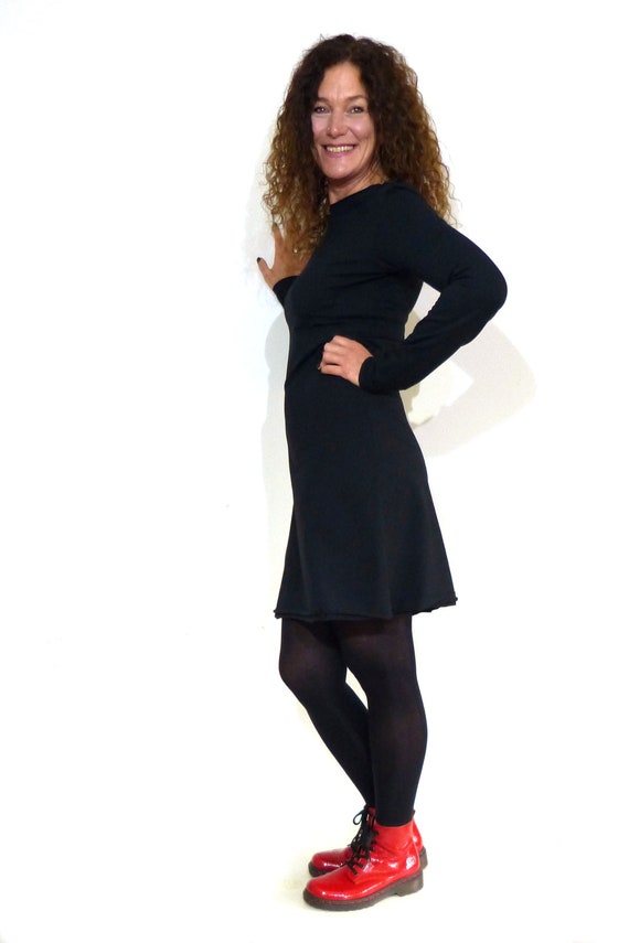 black white spotted dress Timeless maxi Elegant with a touch Lulus | Black Multi Black Wedding Dress width:Medium (B)
