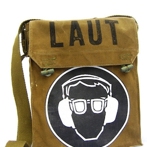 Laut, recycling Tasche, oliv, Umhängetasche Damen, Umhängetasche Herren Bild 1