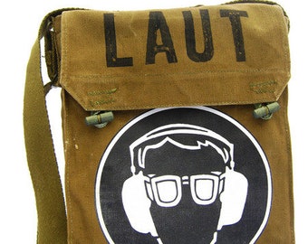 Loud, sac de recyclage, olive, sac à bandoulière pour femmes, sac à bandoulière pour hommes