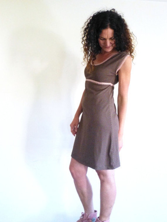 dusty brown dress The Daphne Dress (Dusty Rose) – Bump City main image 0