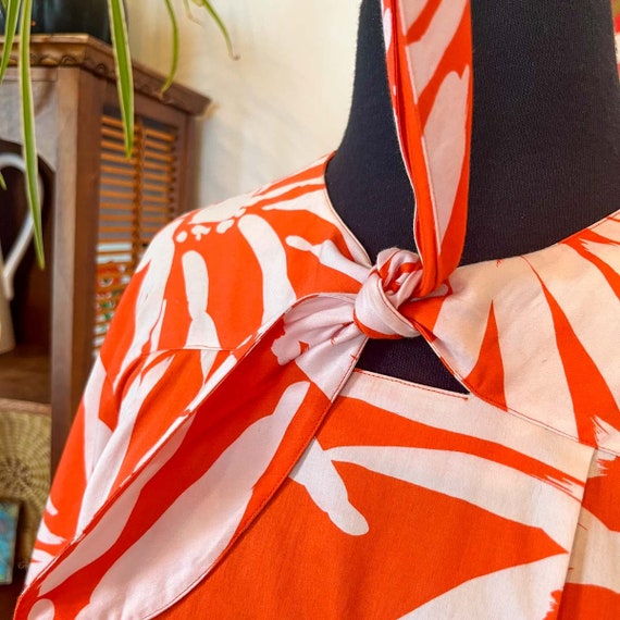 Medium Bright Patterned Blouse : Vintage Handmade… - image 4