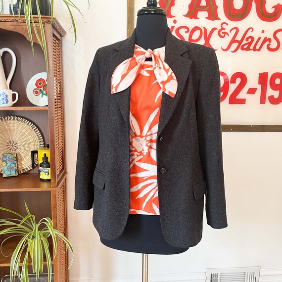 Medium Bright Patterned Blouse : Vintage Handmade… - image 8