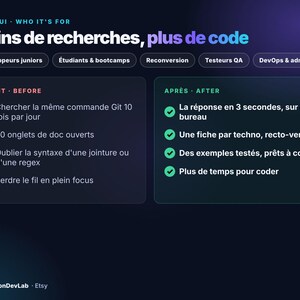 8 druckbare Entwickler-Spickzettel – Git, Python, JavaScript, SQL, Docker, Linux, VS Code-Shortcuts, Regex – Helles und dunkles PDF Bild 7