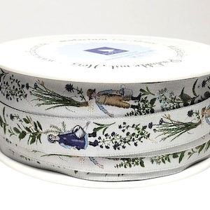 DANIELA DRESCHER Jacquard Band Webband Zierband 16mm Breite Aus Deutschland,