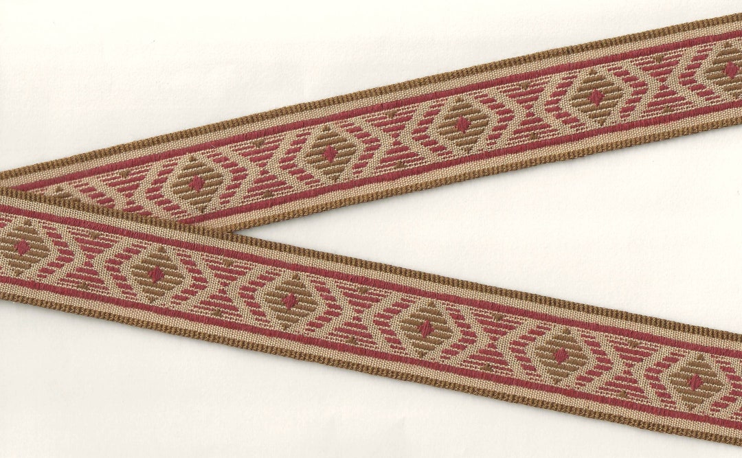 NATIVE AMERICAN G-18-A Jacquard Ribbon Cotton Trim 1-1/4 - Etsy