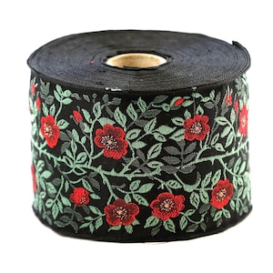 KAFKA L-01/06 Jacquard Ribbon Woven Organic Cotton Trim 2-3