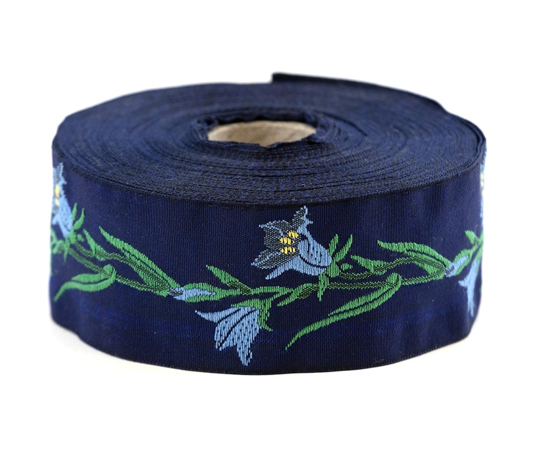 KAFKA G-02/05 Jacquard Ribbon Organic Cotton Trim 1-1/4