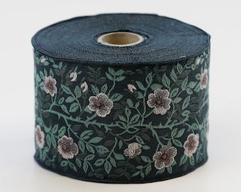 KAFKA L-01/06 Jacquard Ribbon Woven Organic Cotton Trim 2-3