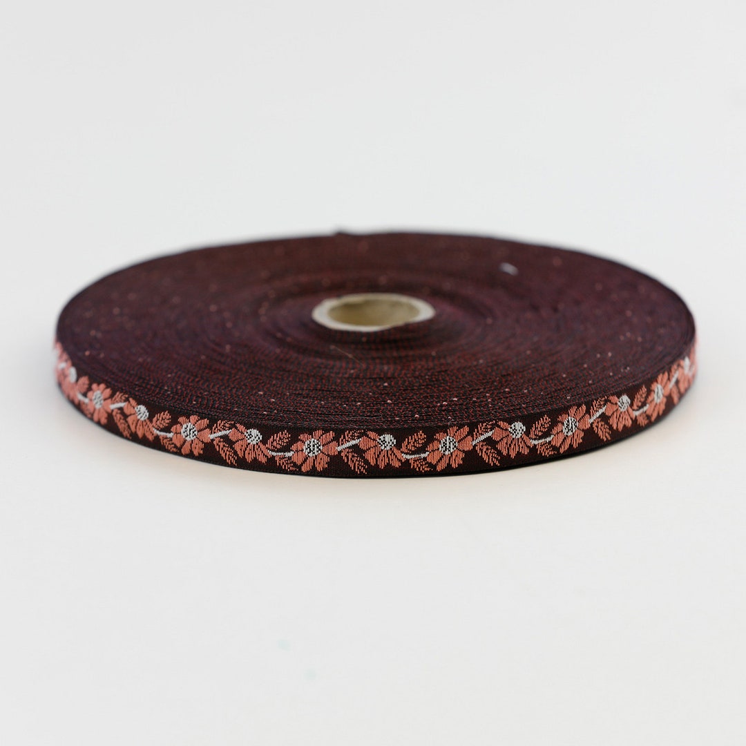 KAFKA A-11/06 Jacquard Ribbon Organic Cotton Trim 3/8