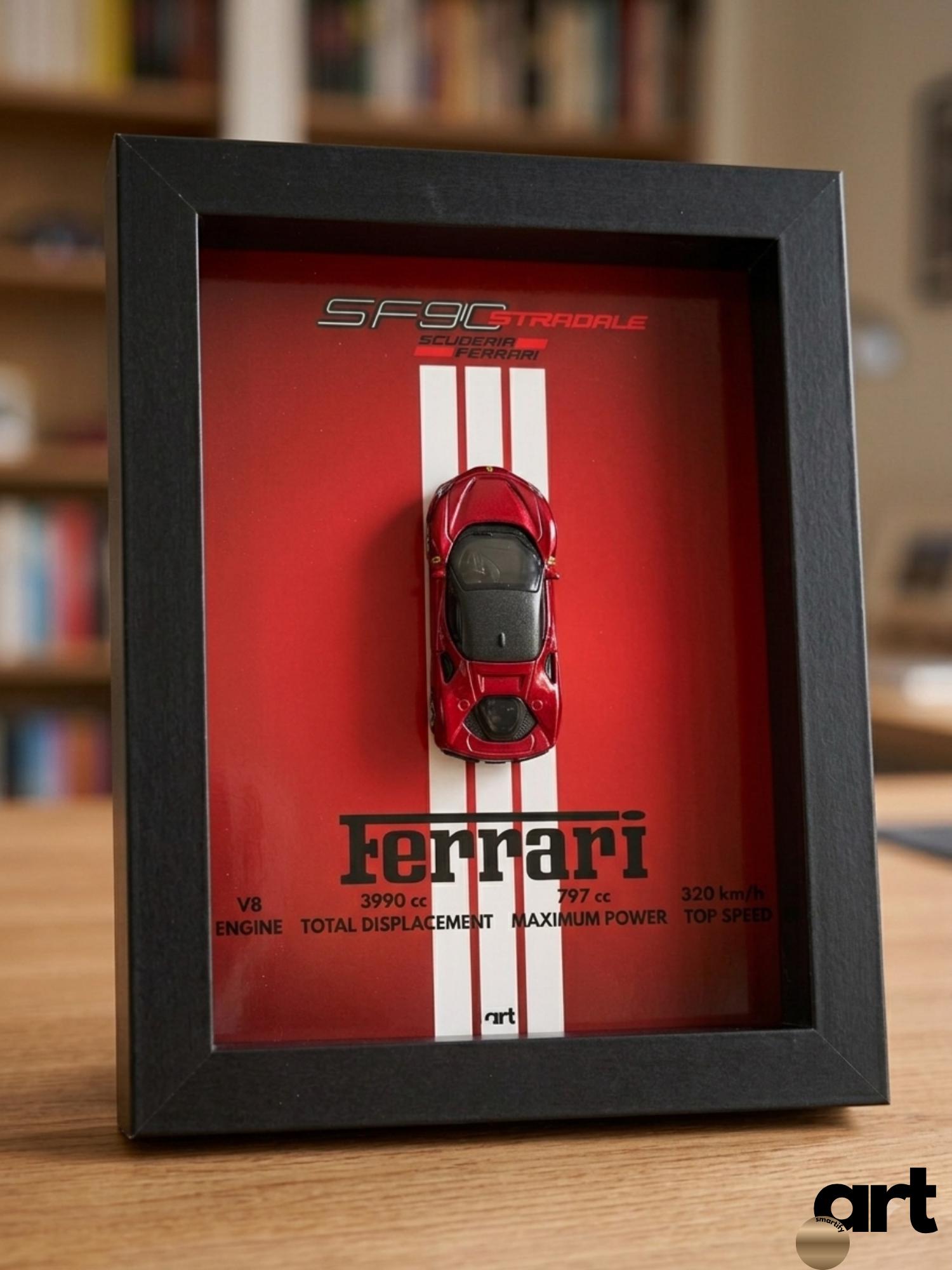 Ferrari カーボンファイバー フォトフレーム Ferrari Picture Frame - Etsy