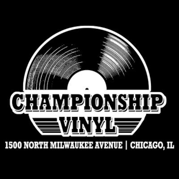 FUNNY T-Shirt Championship Vinyl T-Shirt Funny Movie Vinyl Record Collector (also available on crewneck sweatshirts and hoodies) SM-5XL