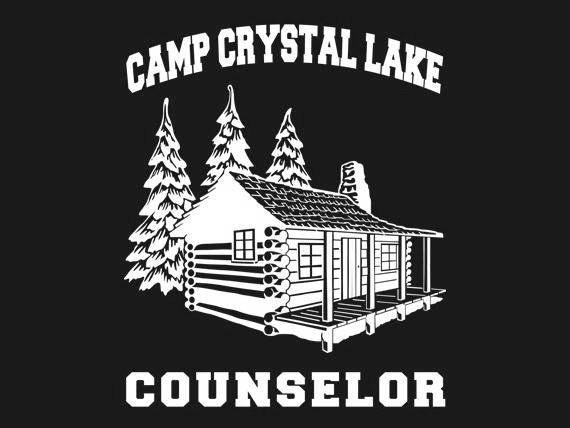 Horror Movie Tshirt Camp Crystal Lake Counselor T Shirt Etsy