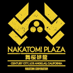 FUNNY TSHIRT Nakatomi Plaza T-Shirt 80S Movie Mens Womens Kids Tee Shirt (also available on crewnecks and hoodies SM-5XL