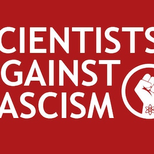 SCIENCE TShirt Scientists Against Fascism T-Shirt Democrat Republican Tee Shirt (also available on crewneck sweatshirts and hoodies) SM-5XL