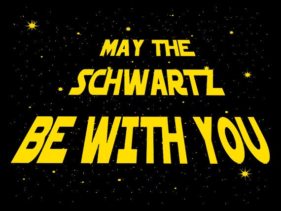 FUNNY TSHIRT May The Schwartz Be With You T-Shirt Science | Etsy