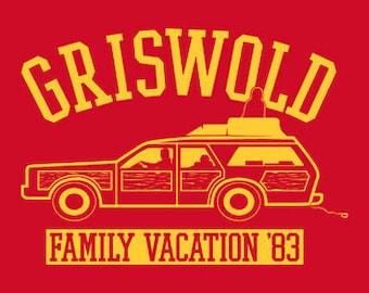 FUNNY MOVIE TShirt Griswold Family Vacation 80s Movie T-Shirt Mens Kids Tee Shirt (also available on crewneck sweatshirts and hoodies SM-5XL