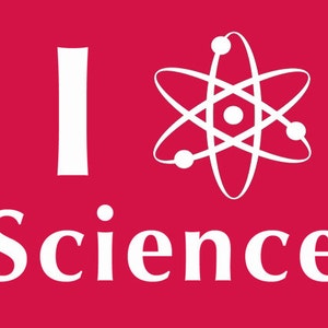 FUNNY TSHIRT I Love Science T-Shirt Science Teacher Mens Womens Kids Tee Shirt (also available on crewneck sweatshirts and hoodies) SM-5XL
