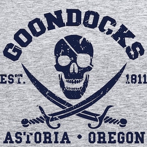 THE GOONIES Goondocks T-Shirt 80s Movie Pop Punk Mens Womens Kids Tee Shirt (also available on crewnecks and hoodies) SM-5XL