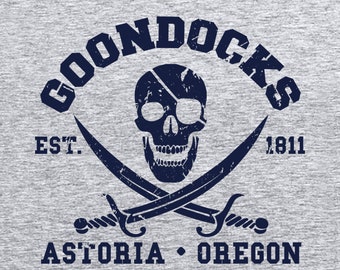 THE GOONIES Goondocks T-Shirt 80s Movie Pop Punk Mens Womens Kids Tee Shirt (also available on crewnecks and hoodies) SM-5XL