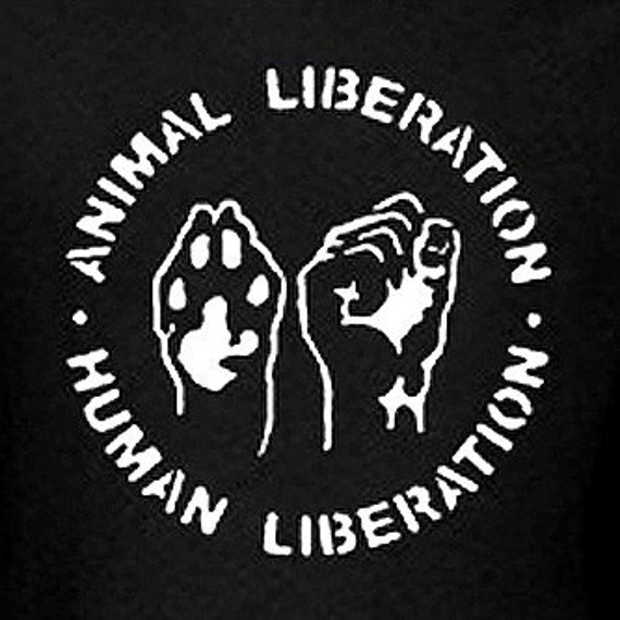 ANIMAL RIGHTS Tshirt Animal Human Liberation T-shirt Vegan | Etsy