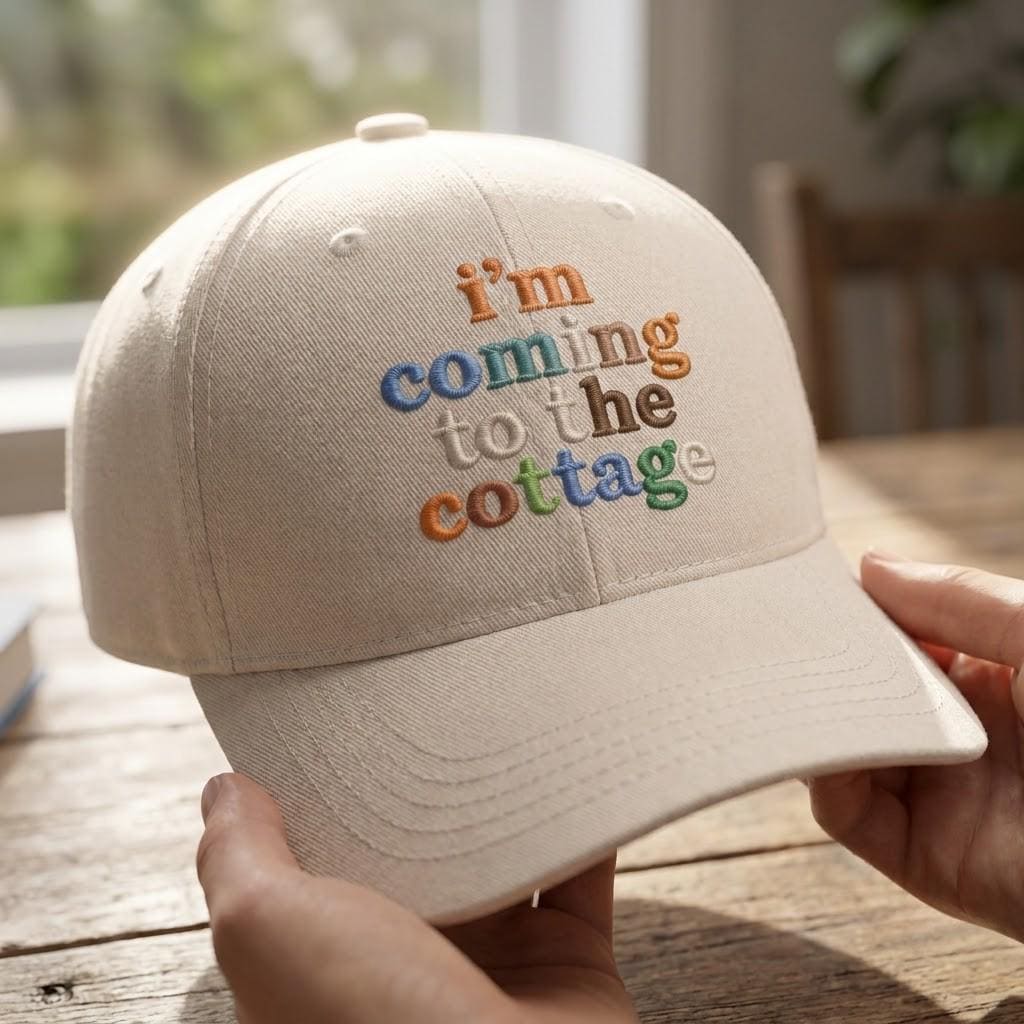 Im Coming to the Cottage Hat - Etsy