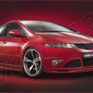 Seitenschweller-Set für Honda Civic 8 Mk8 3-5-Türer