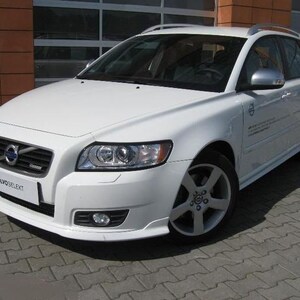 Volvo S40 V40 V50 R Design na facelift: voorbumperspoiler