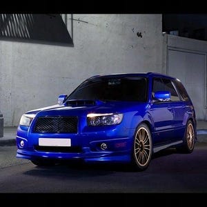 Subaru Forester 2 MK2 voorbumperspoiler