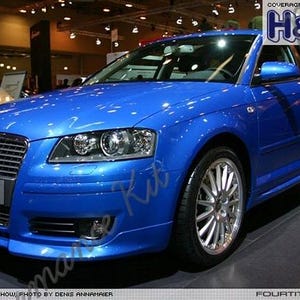Audi A3 8P voorbumperspoiler