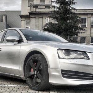 Audi A8 D4 zijskirts set
