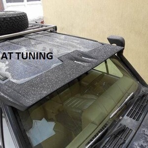Jeep Cherokee XJ Spoiler Vizier boven de voorruit