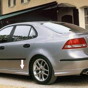 Saab 93 9-3 Aero Heckstoßstangenspoiler