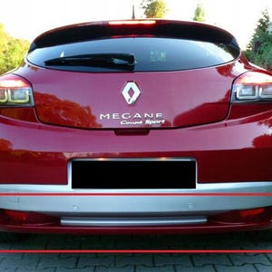 Renault Megane MK3 achterbumperspoiler