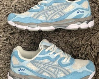 Selbstpersonalisierte Asics Gel Nyc Blau