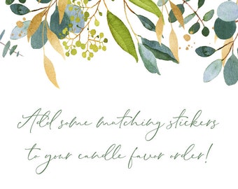 Add Stickers to order - Sheet of 12