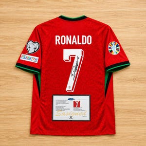 Cristiano ronaldo signed memorabilia - Etsy 日本