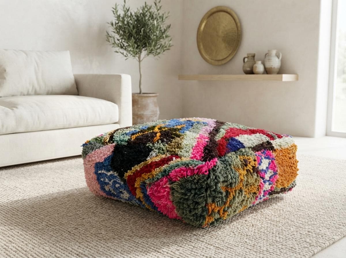 Vintage Square Floor Cushion - Etsy