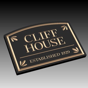 SIGN121 14-1/2&quot; x 10&quot; x 3/4&quot; Engraved House Name Sign, Custom Carved Wood Sign, House Warming - Anniversary Gift