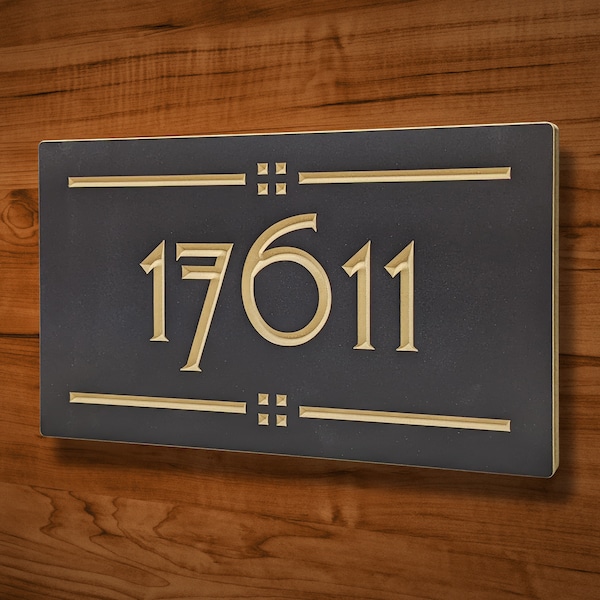 Craftsman House Numbers Etsy