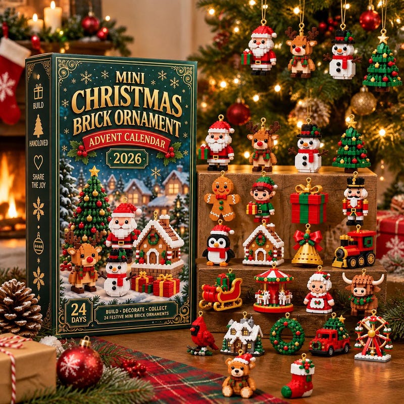 Buildable Calander Advent Calendar Buildable - Etsy