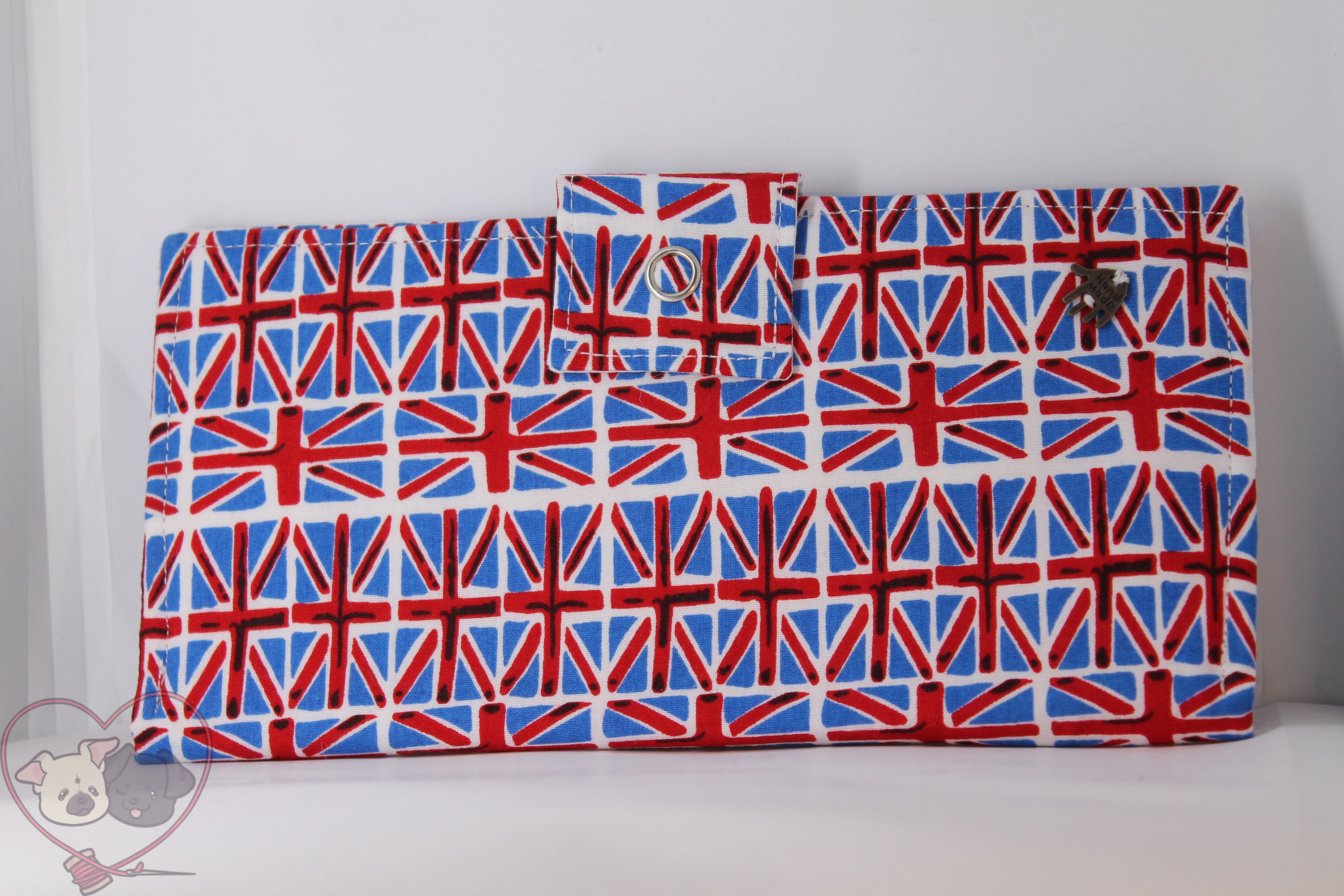 red herring union jack wallet