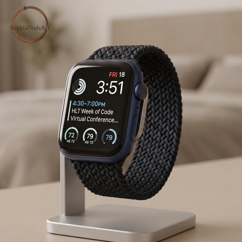 Braided Solo Loop Watch Band for Apple Watch Series 40-49mm - Etsy Canada