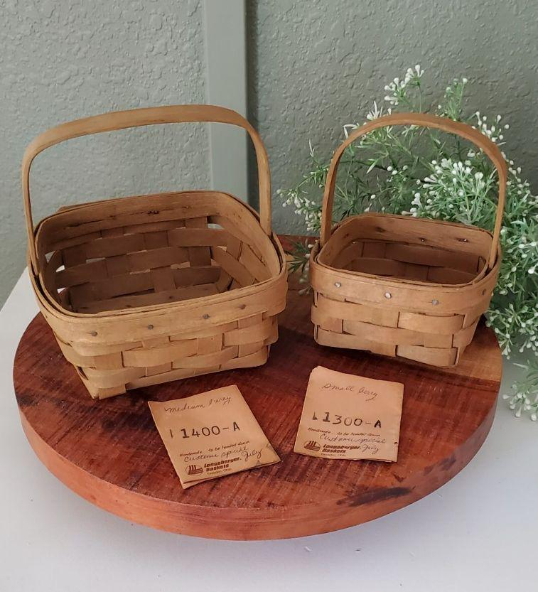 Longaberger Vegetable Basket Small - Etsy